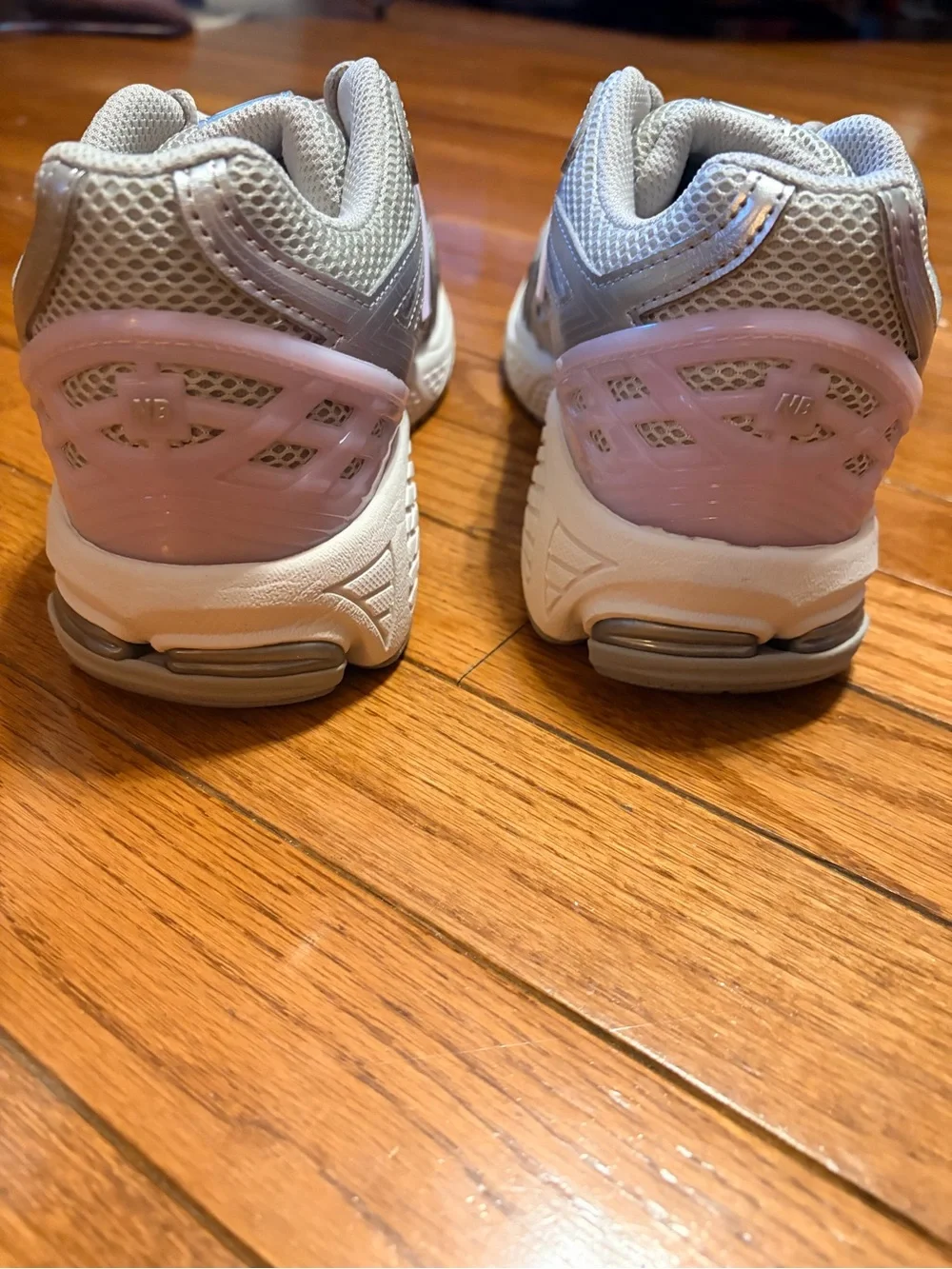 New Balance 1906 Kids Silver and White Athletic Sneakers